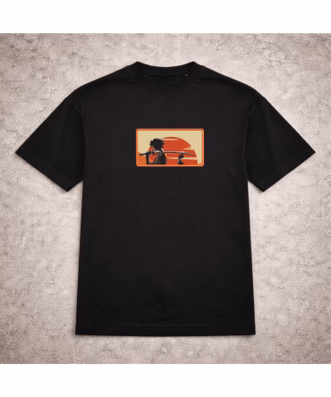 Tricou brodat Samurai Champloo