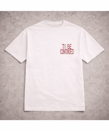Tricou brodat To Be Continued One Piece