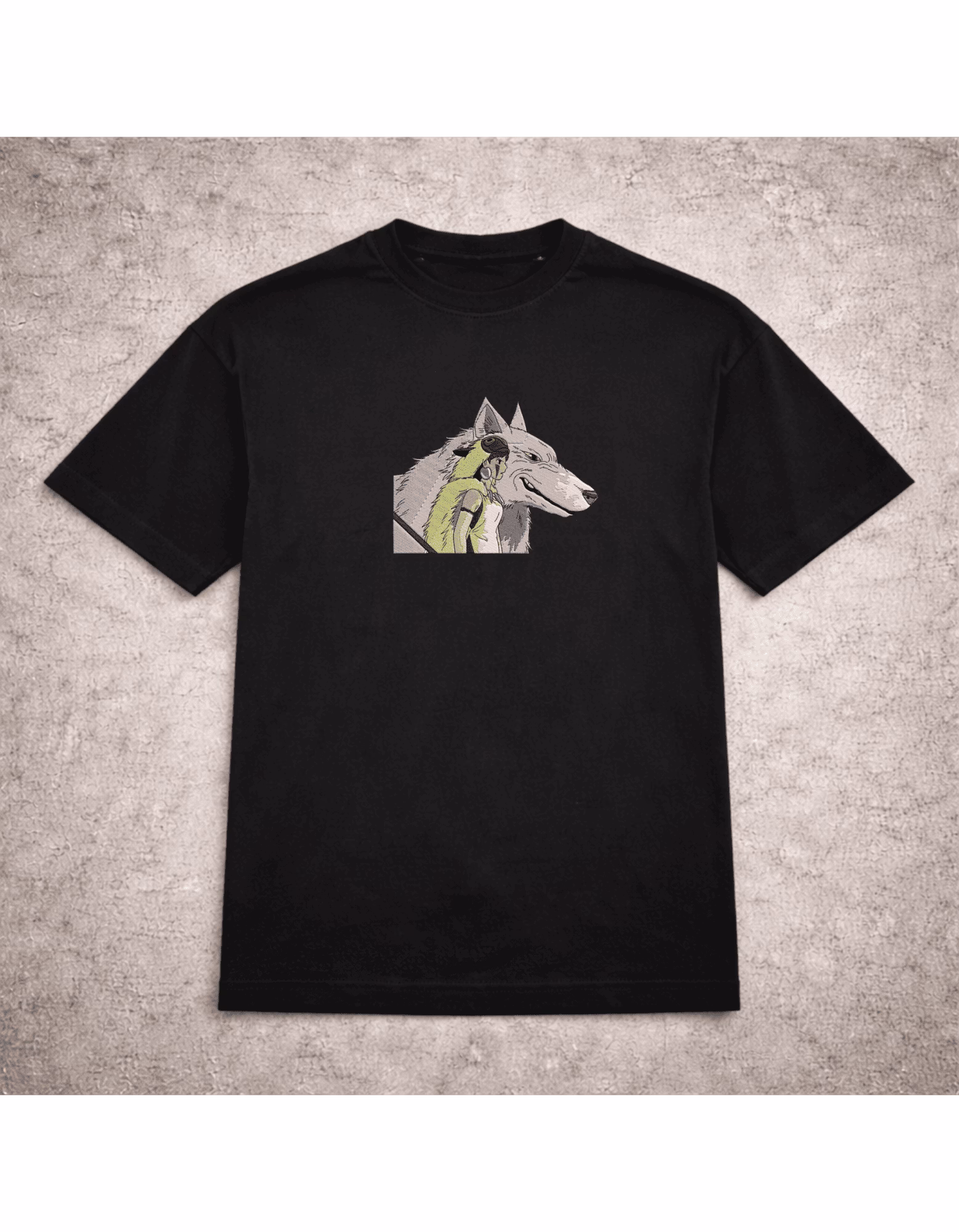 Tricou brodat Prințesa Mononoke