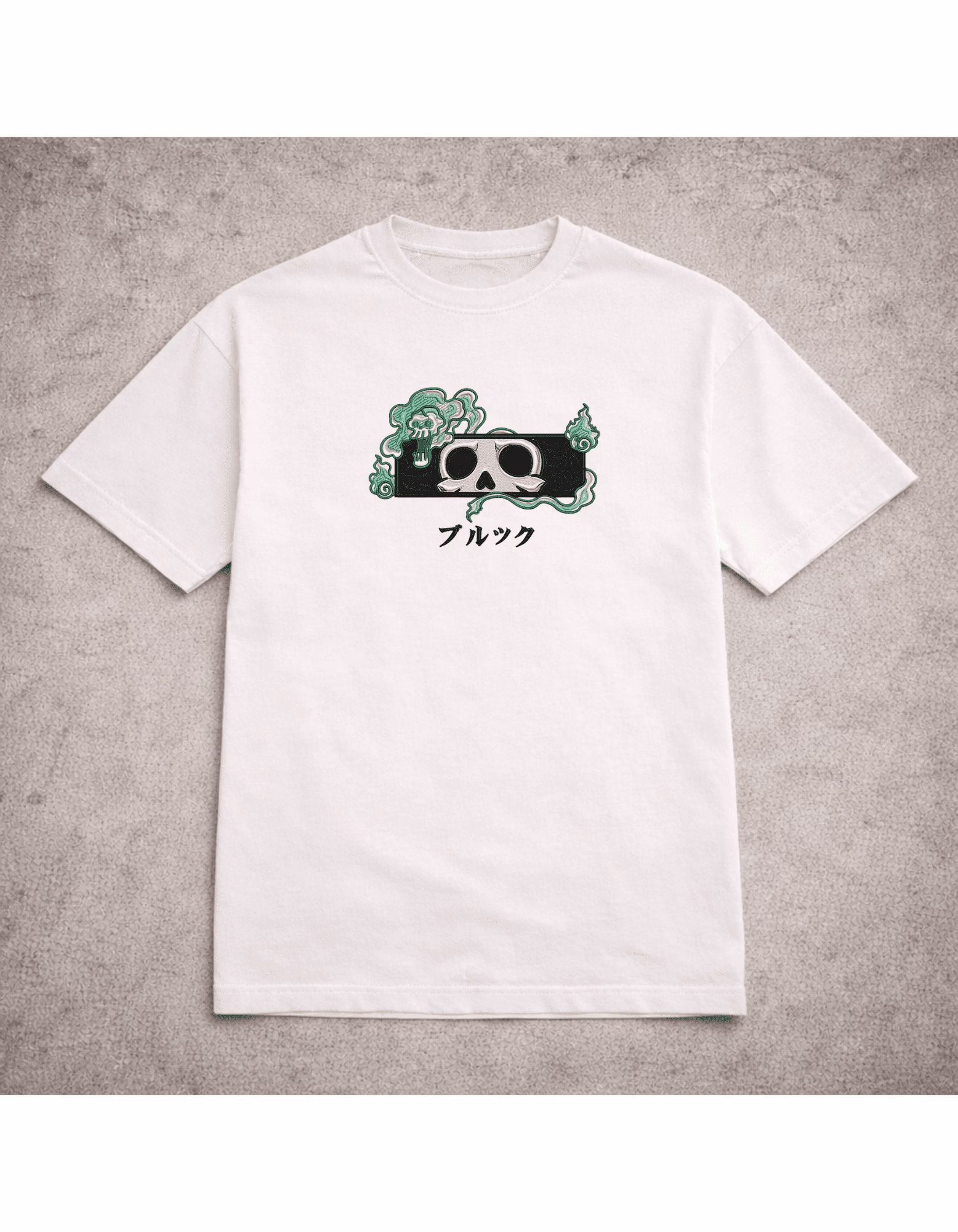 Tricou brodat Brook One Piece