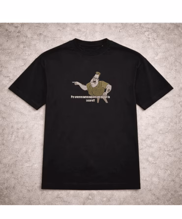 Tricou brodat Andy Anderson Viața cu Louie