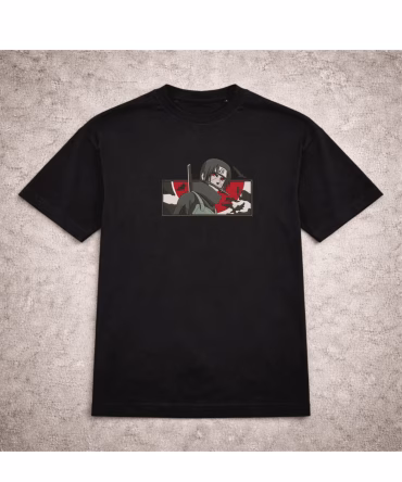 Tricou brodat Itachi Uchiha Naruto