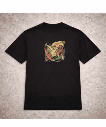 Tricou brodat Amidamaru Shaman King