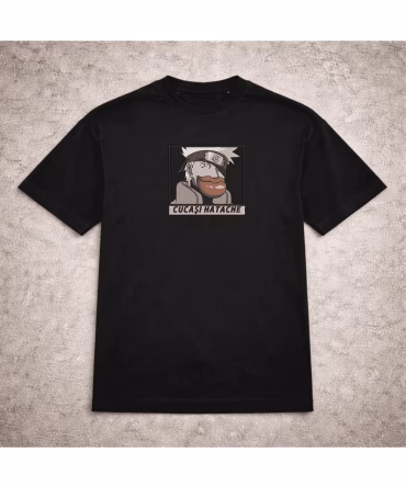 Tricou brodat Cucasi Hatache Naruto