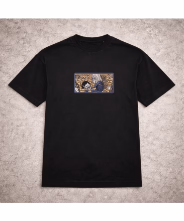 Tricou brodat Împăratul Gheții & Marceline Adventure Time