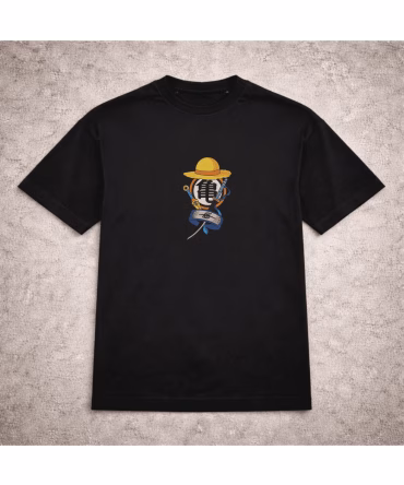 Tricou brodat The Big Three Anime