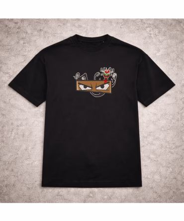 Tricou brodat Samurai Jack