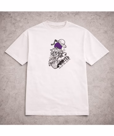 Tricou brodat Luffy Dead or Alive One Piece