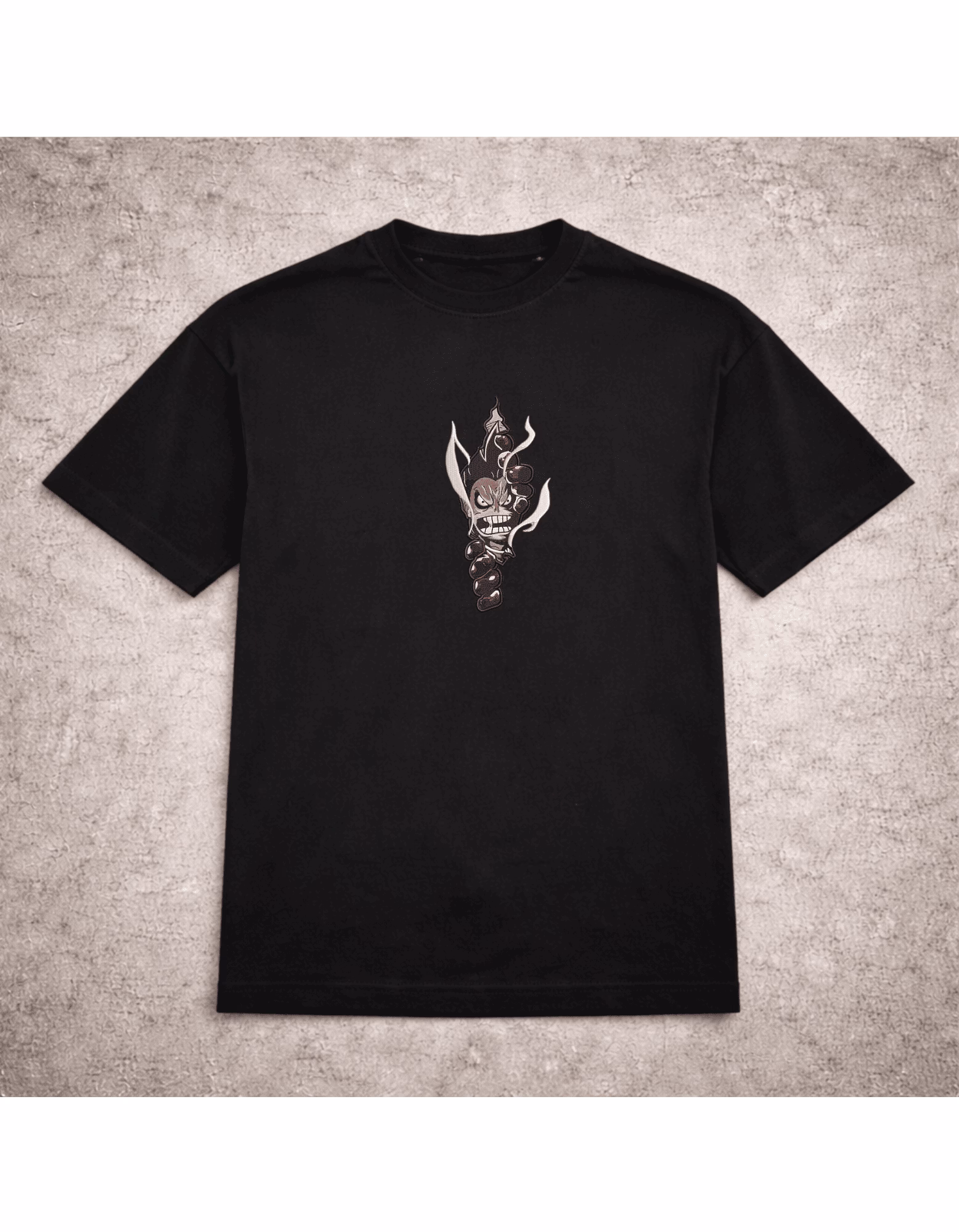Tricou brodat Luffy Gear 4 V2 One Piece