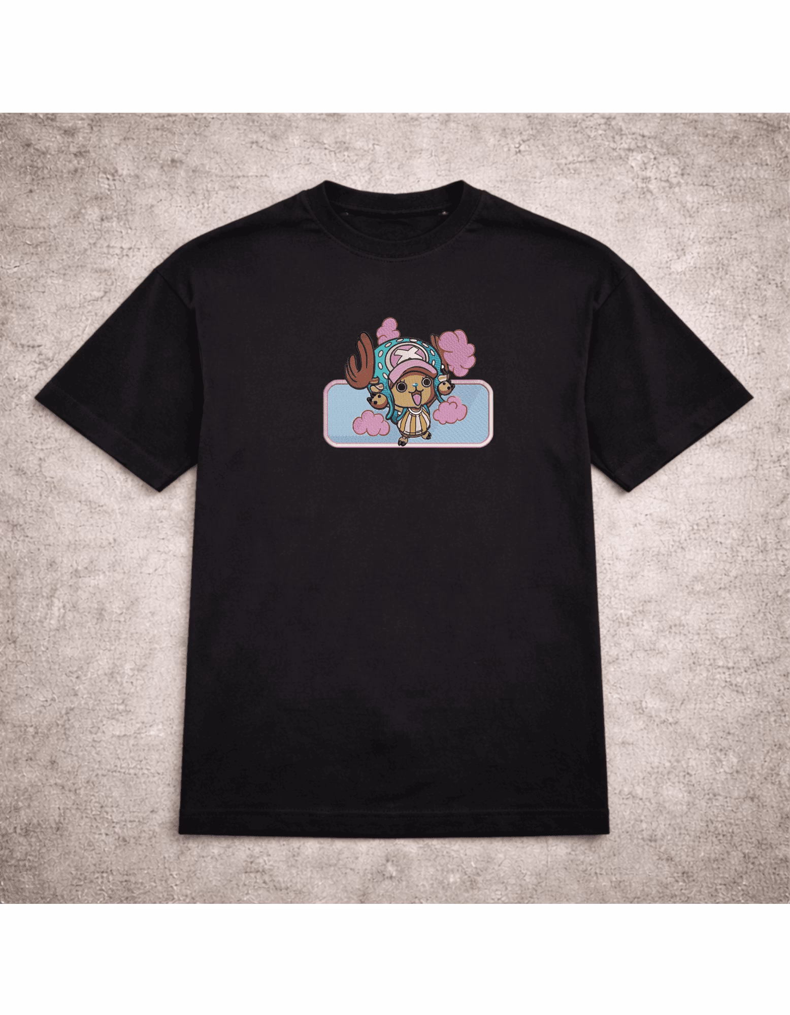 Tricou brodat Chopper Border One Piece