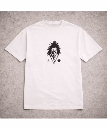 Tricou brodat Kenpachi Border Bleach