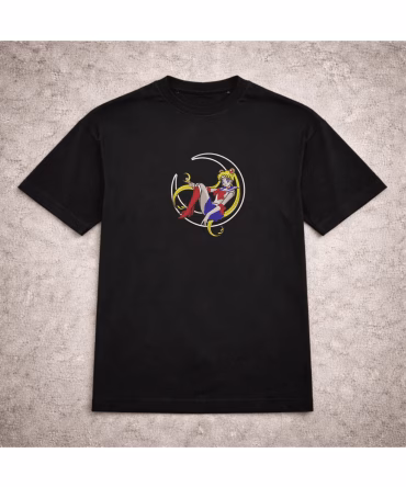 Tricou brodat Sailor Moon V2