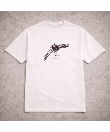 Tricou brodat Death Note Hands