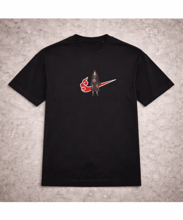 Tricou brodat Itachi Akatsuki Naruto