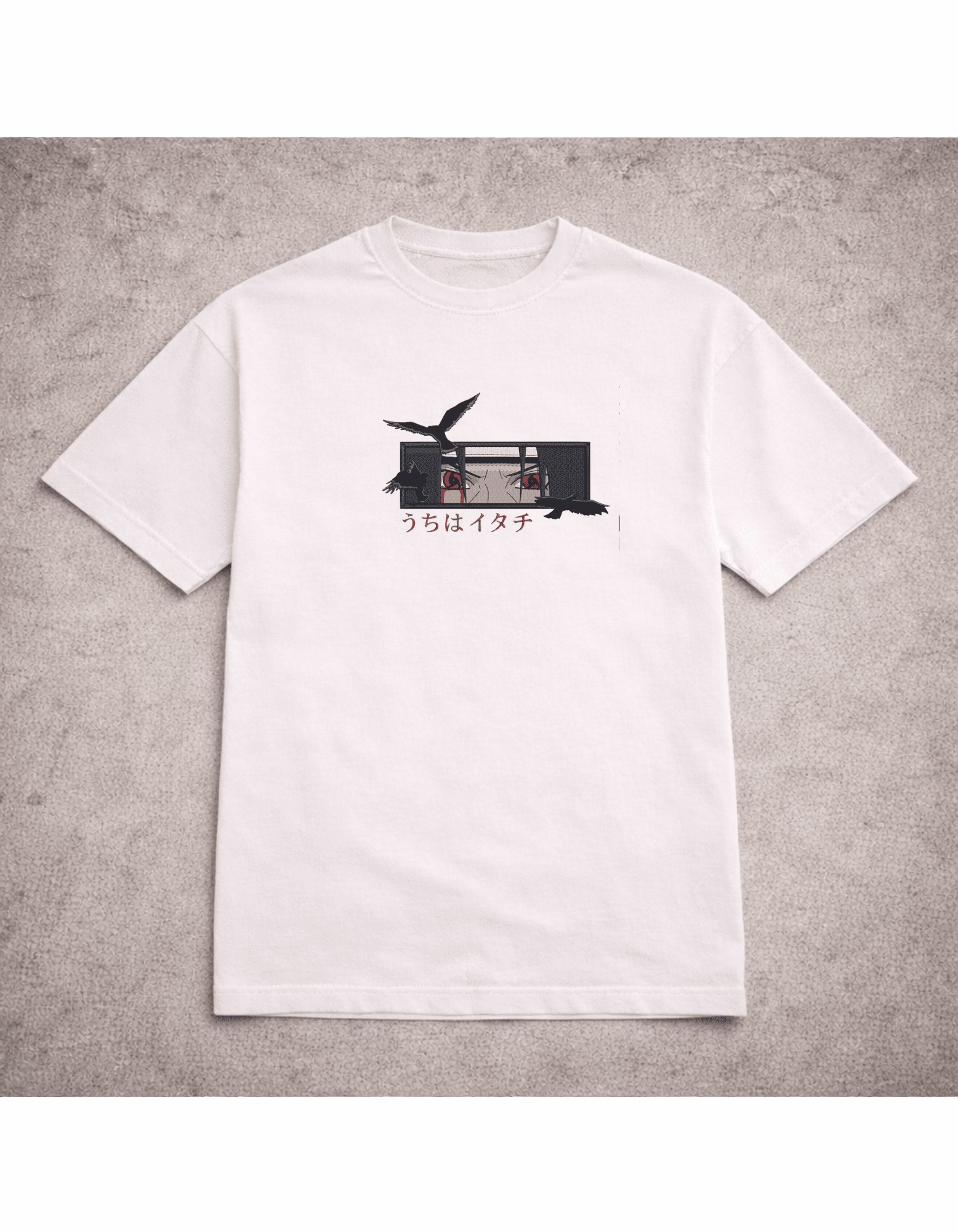 Tricou brodat Itachi Border Naruto