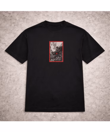 Tricou brodat Madara Kyubi Naruto