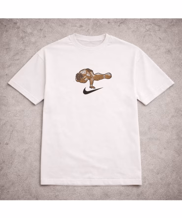 Tricou brodat Baki Stance