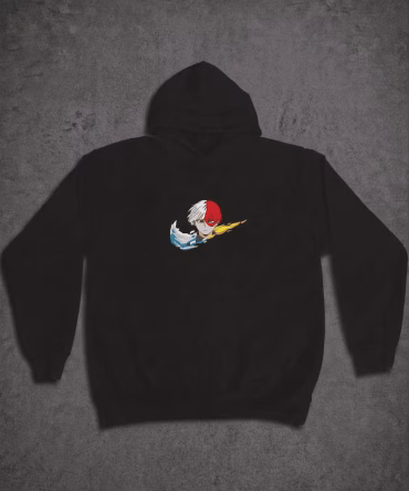 Hanorac brodat Shoto Todoroki My Hero Academia V2