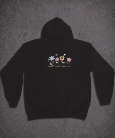 Hanorac brodat Susuwatari Spirited Away