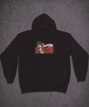 Hanorac brodat Luffy Border One Piece
