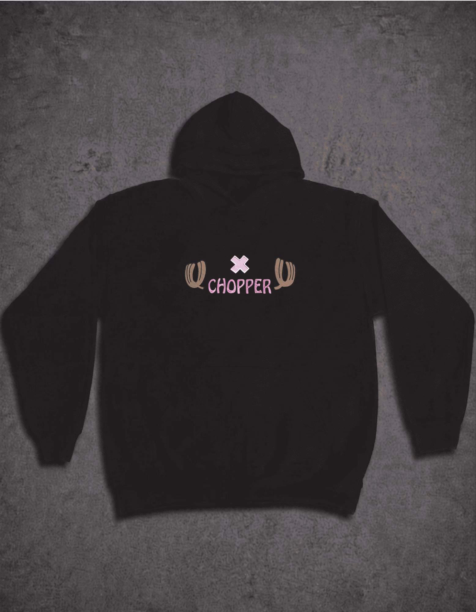 Hanorac brodat Chopper Logo One Piece