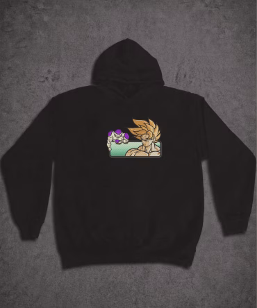 Hanorac brodat Goku & Frieza Dragon Ball